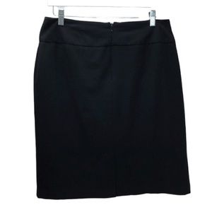 Larry Levine Folded Fabric Black Skirt Size 12